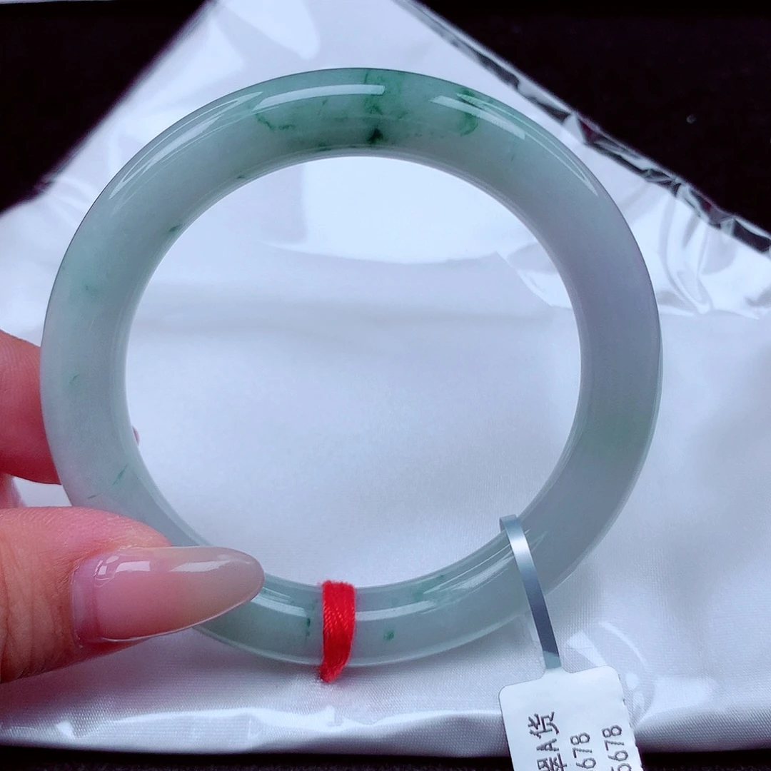 翡翠未镶嵌手镯天然缅甸翡翠A货玉手镯