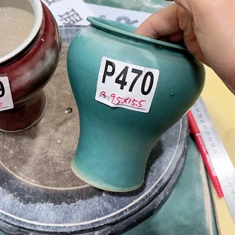 红陶景德镇手工艺品花盆