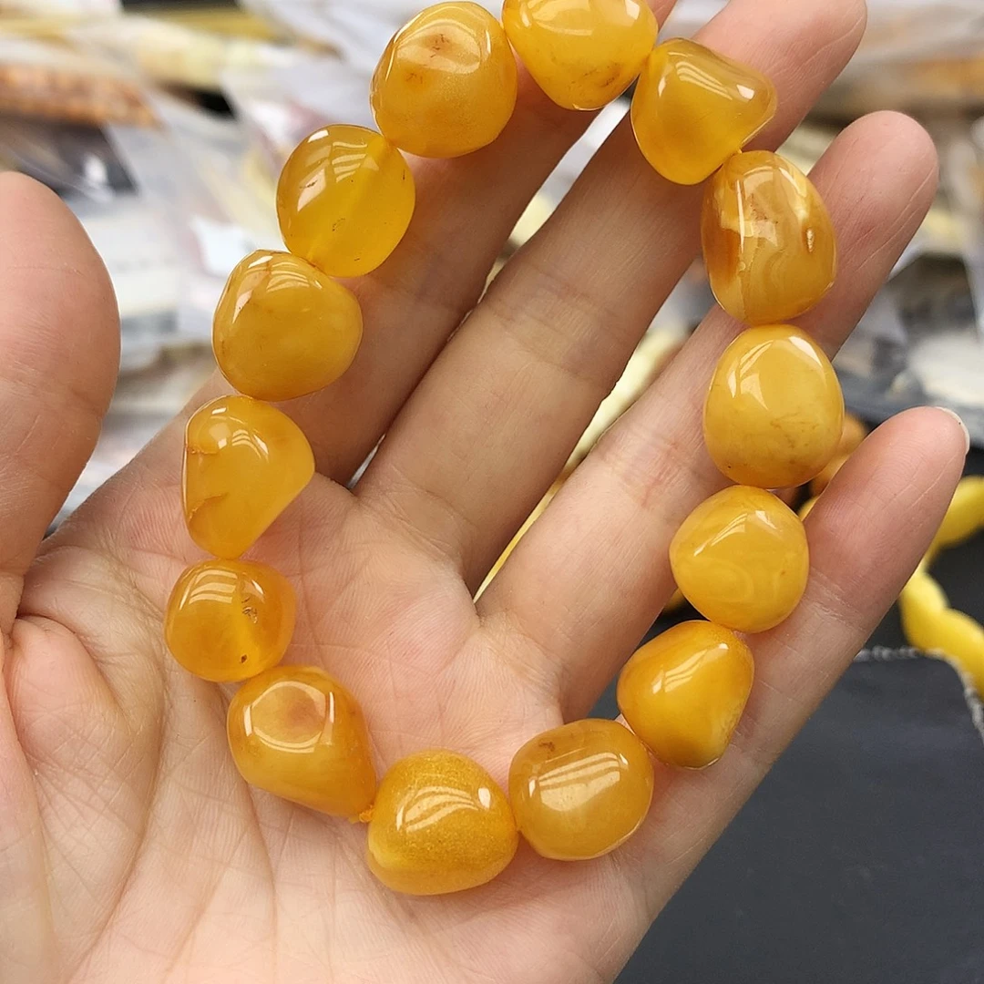 琥珀未镶嵌珠宝奇石