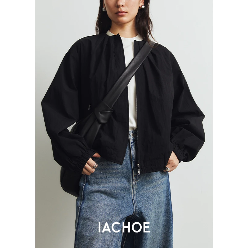 IACHOE圆领短外套3471507001