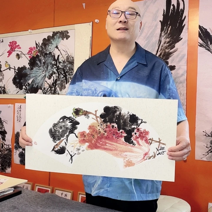 国画张圣敏先生纯手绘作品