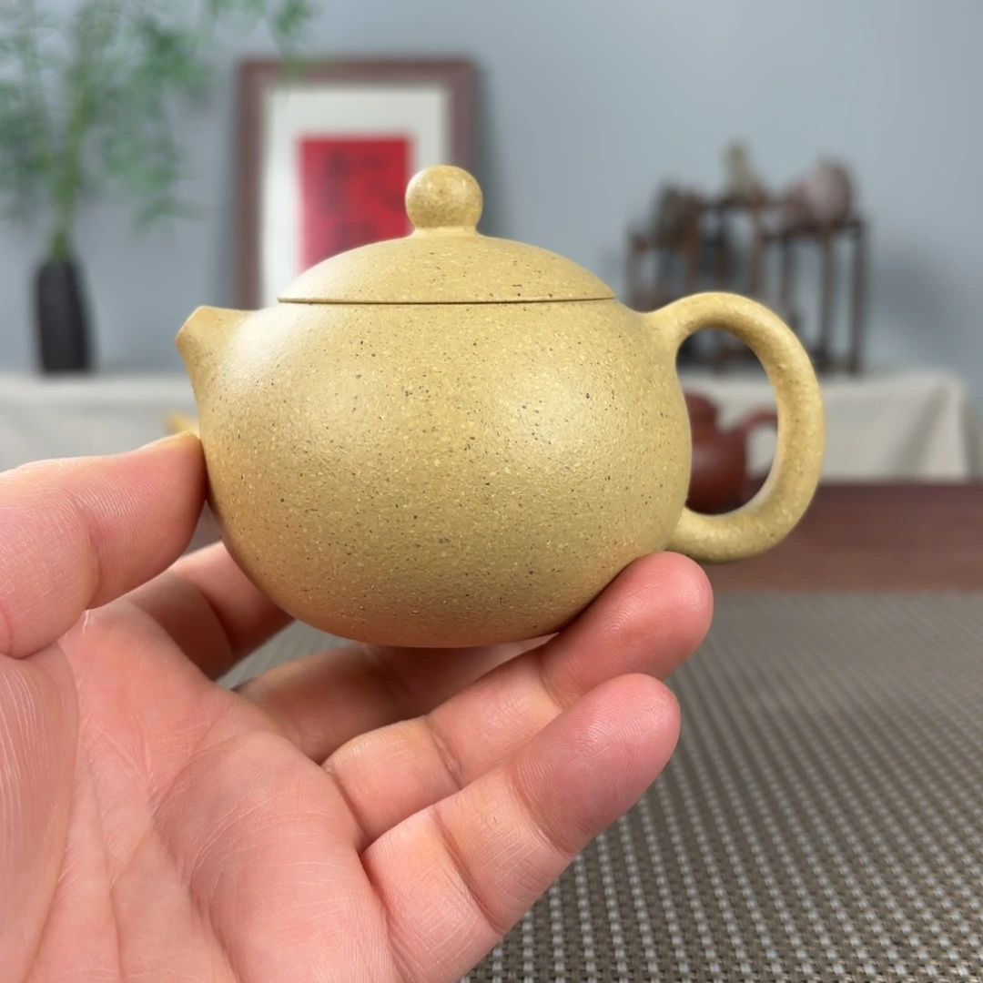 紫砂茶壶黄龙山原矿紫砂壶