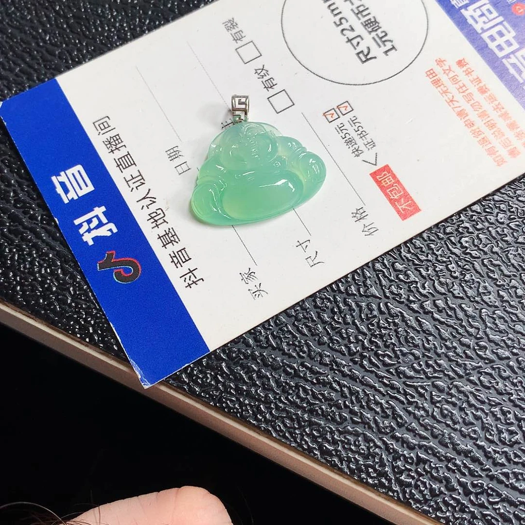 项链未镶嵌翡翠佛公