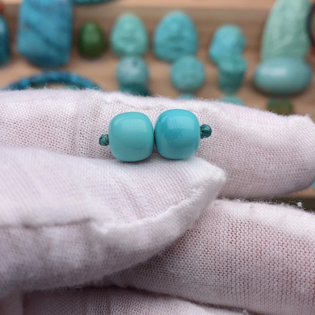 绿松石未镶嵌挂件