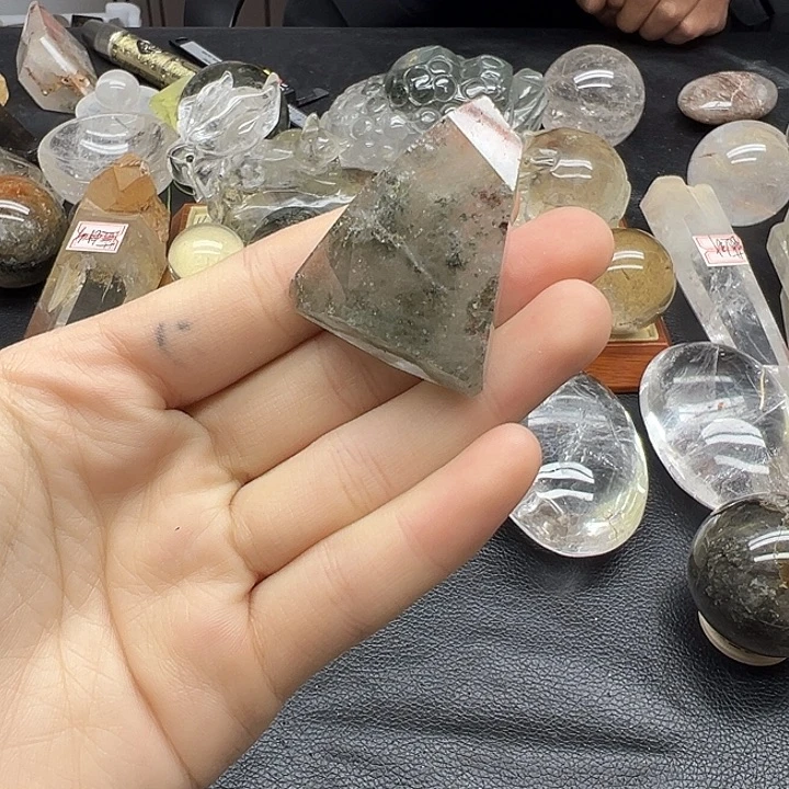 未镶嵌水晶珠宝半成品118水晶