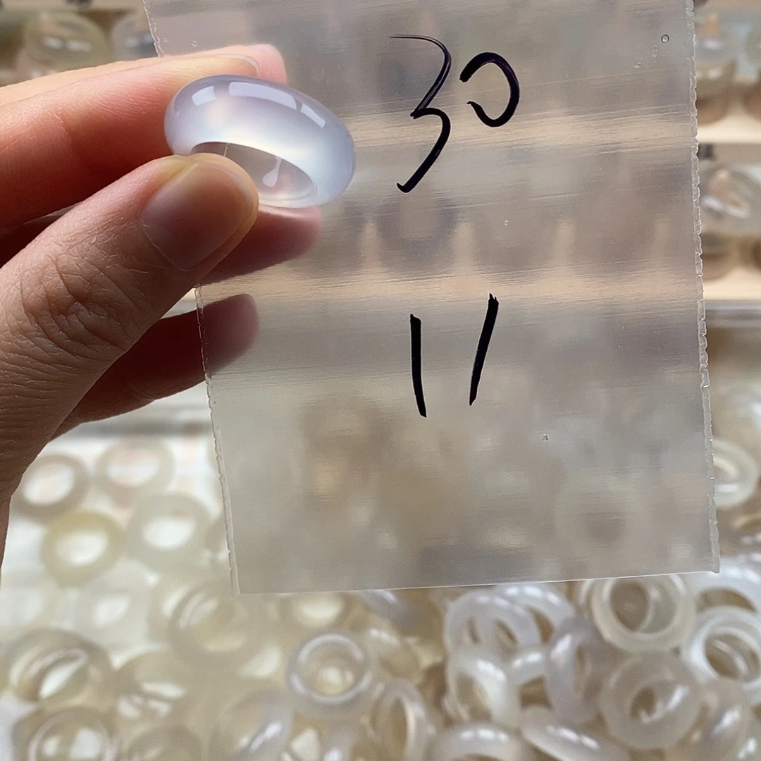 未镶嵌戒指玛瑙/玉髓