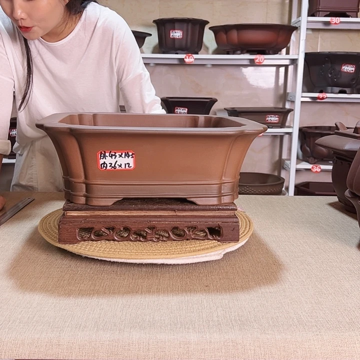 紫砂花盆紫砂花盆