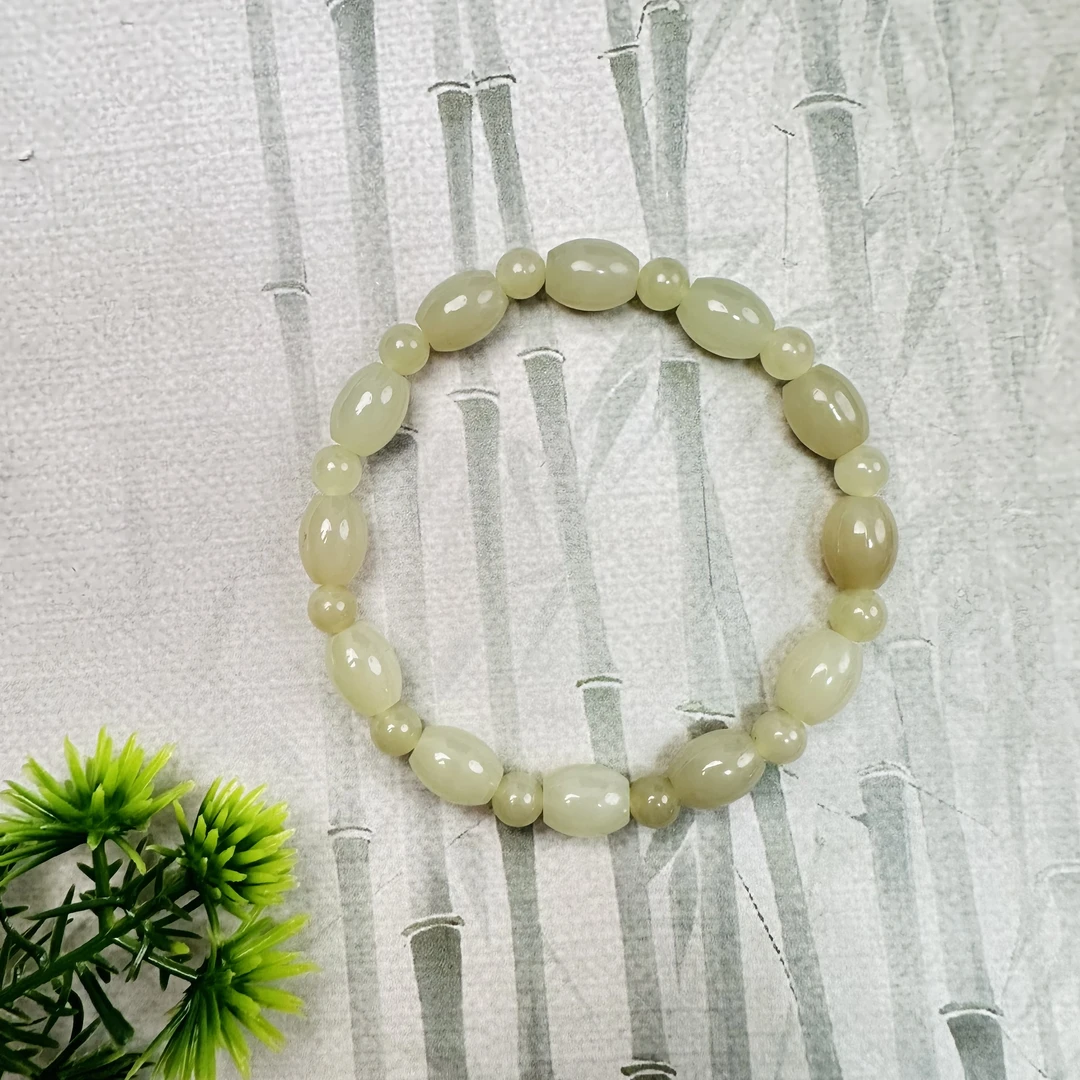 H91和田玉手链甜美精美时尚气质百搭手串复古优雅