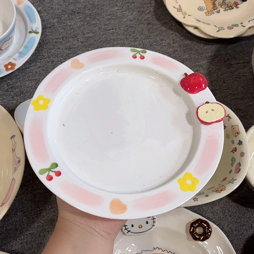 苹果盘8寸陶瓷餐具