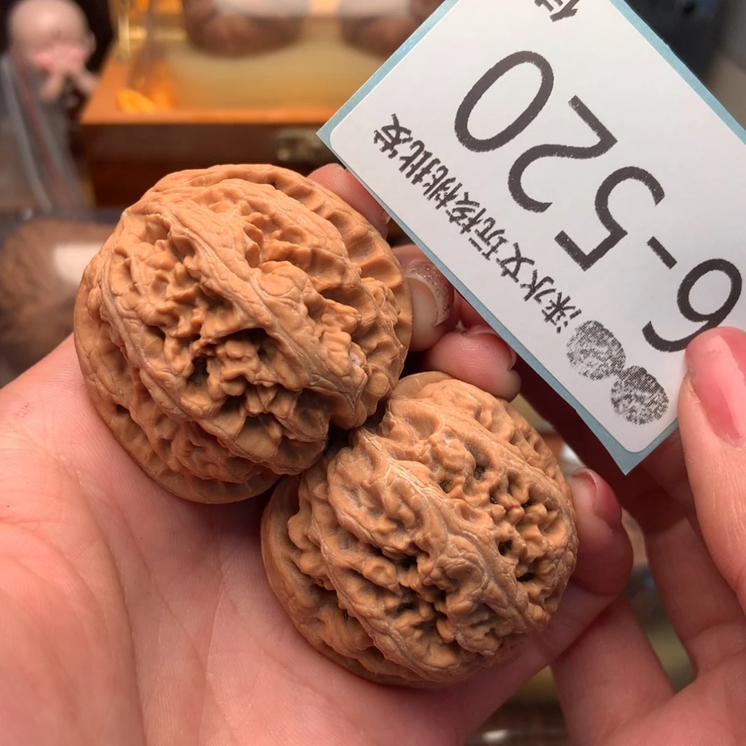 文玩核桃把件43粗筋