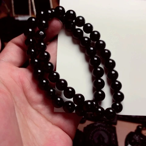 翡翠未镶嵌颈饰天然缅甸a货钢琴黑挂件