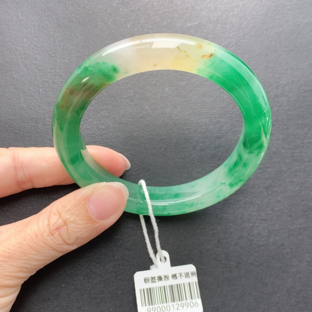 未镶嵌手镯石英质玉