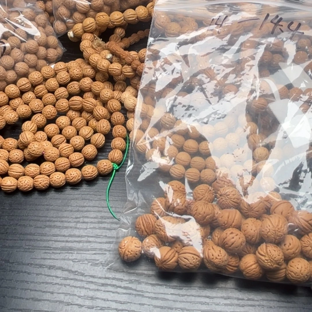 偶***1手串文玩核桃小桃核散籽批发