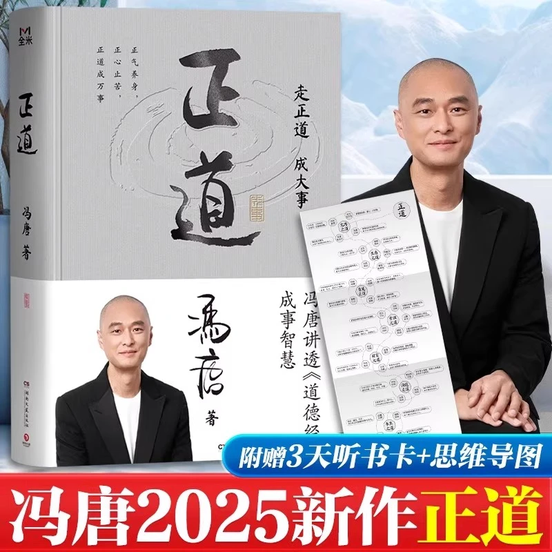 赠思维导图+听书卡】正道冯唐走正道成大事讲透道德经内的成事之道