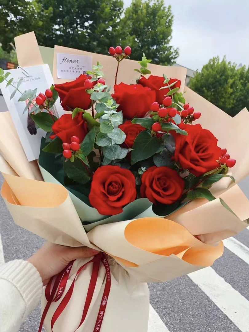 11支云南红玫瑰花束
