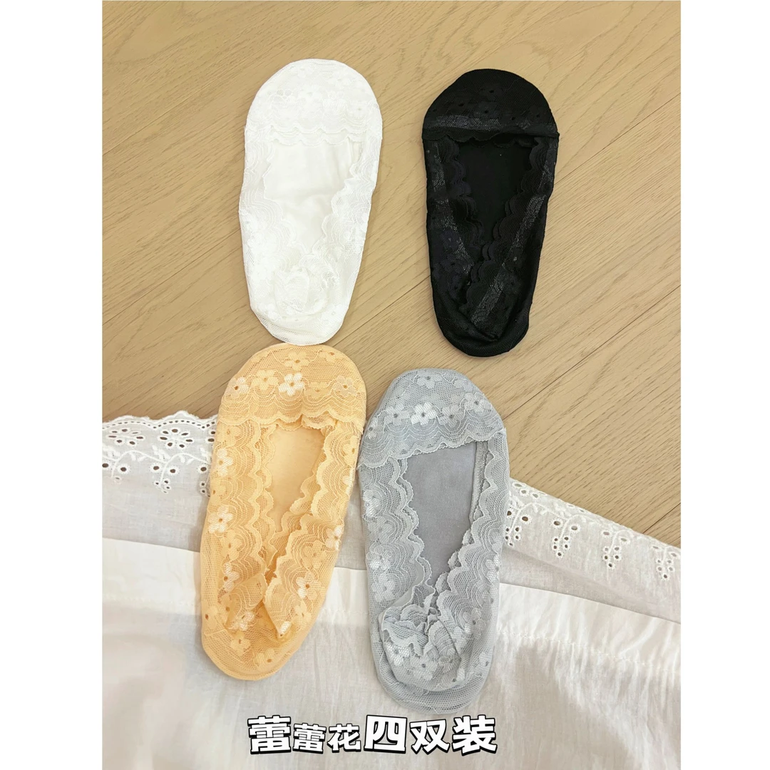 船袜自留款袜子分享系列 春夏低帮浅口不掉跟防滑隐形薄款女短袜