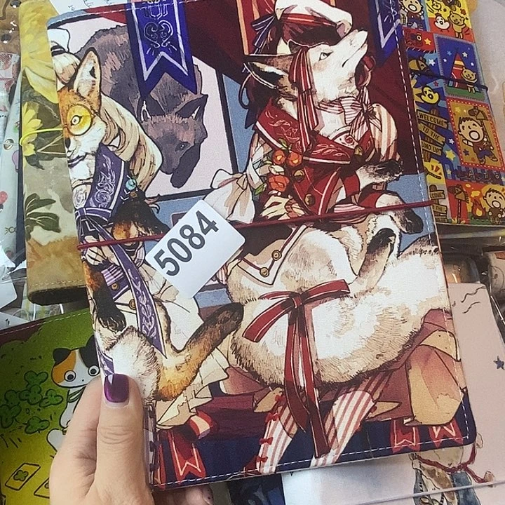 织绣A5活页不送纸5084