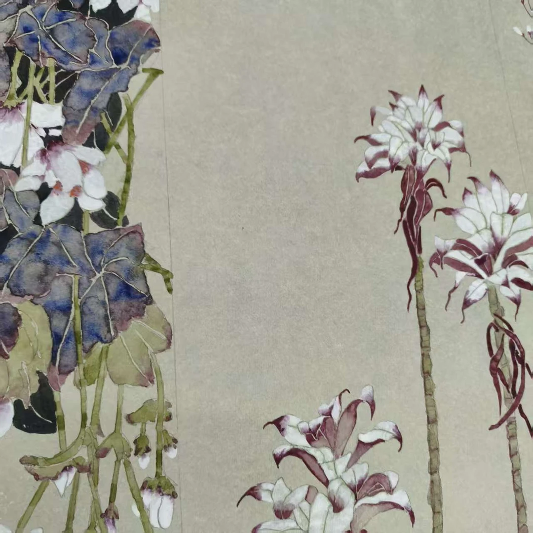 宁婉玉-8平尺-国画作品-花鸟
