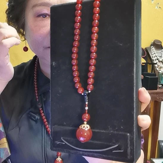 玛瑙/玉髓颈饰未镶嵌