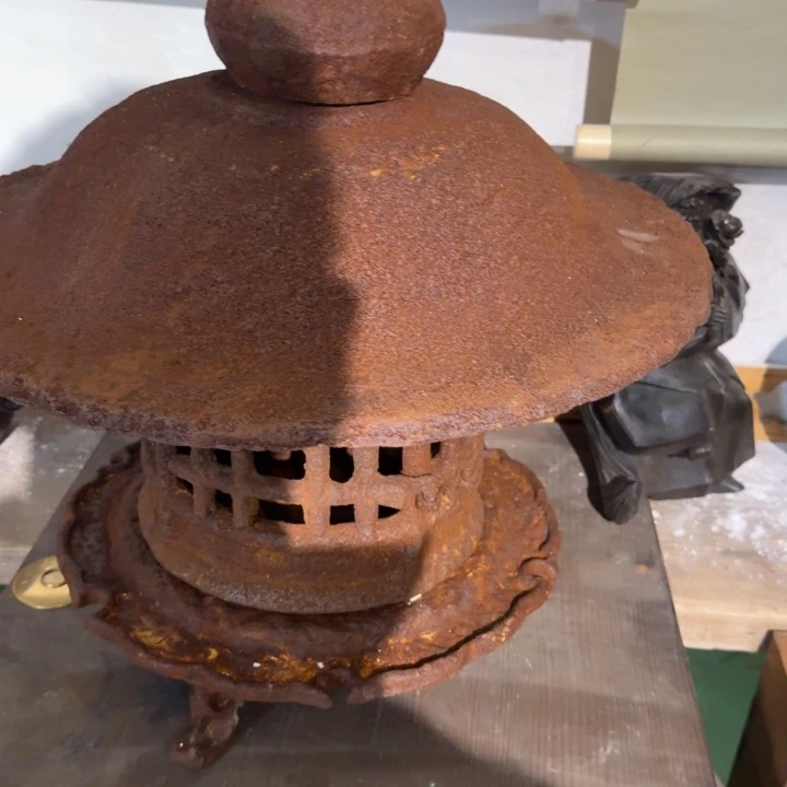 铁中古工艺品，摆件