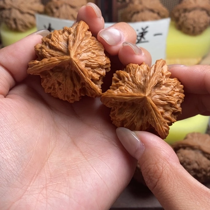 吊坠文玩核桃39盘山三棱 172