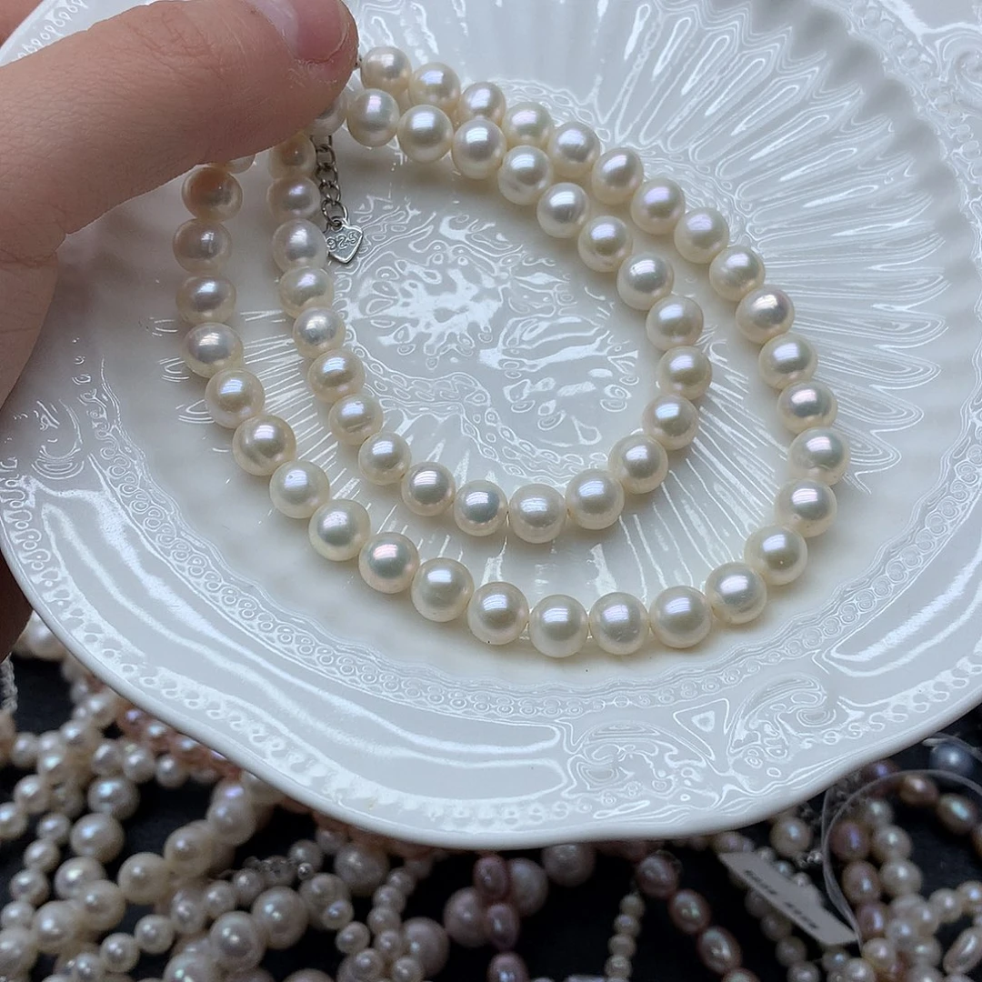 淡水珍珠7未镶嵌项链w96