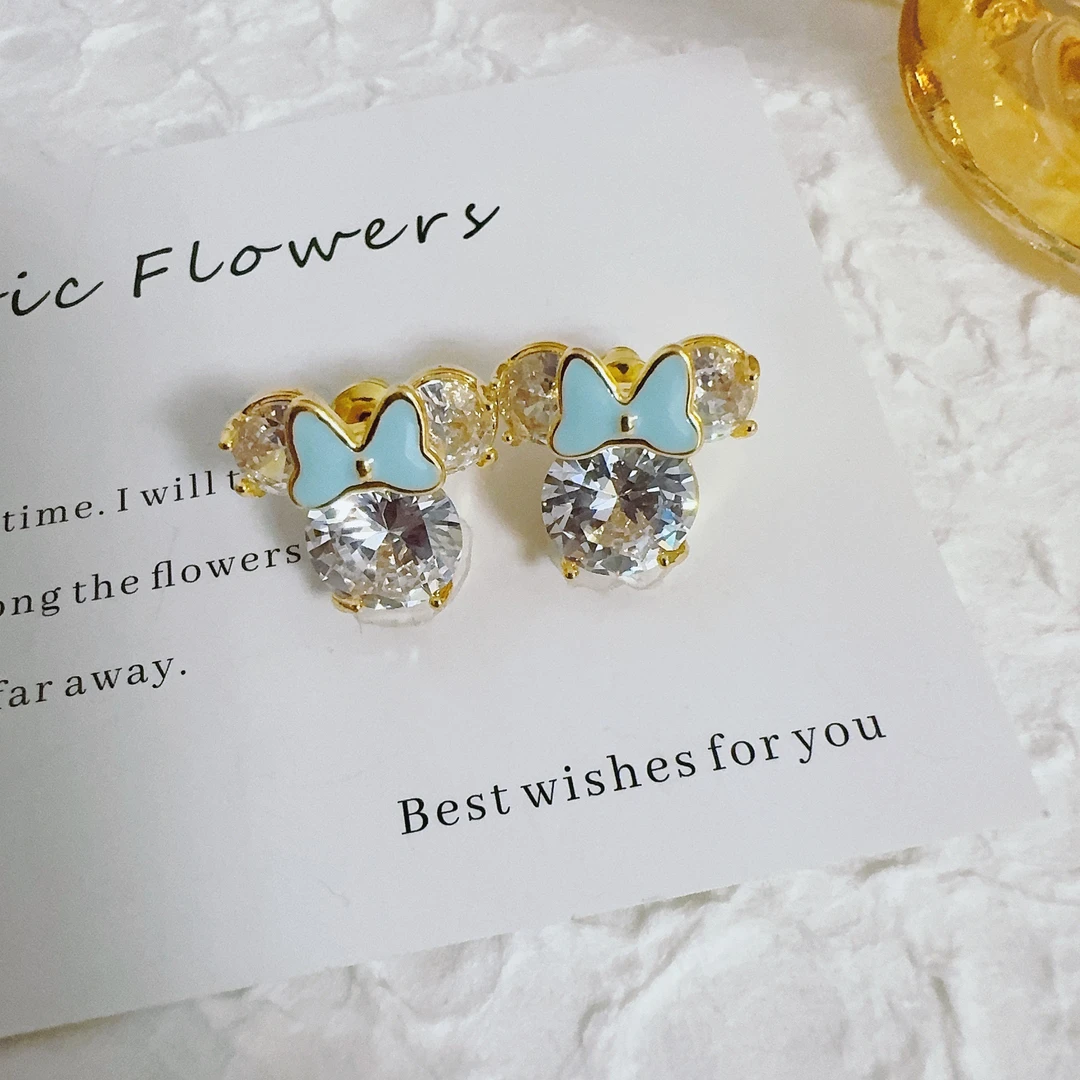 铜合金耳饰 5029 米奇耳钉