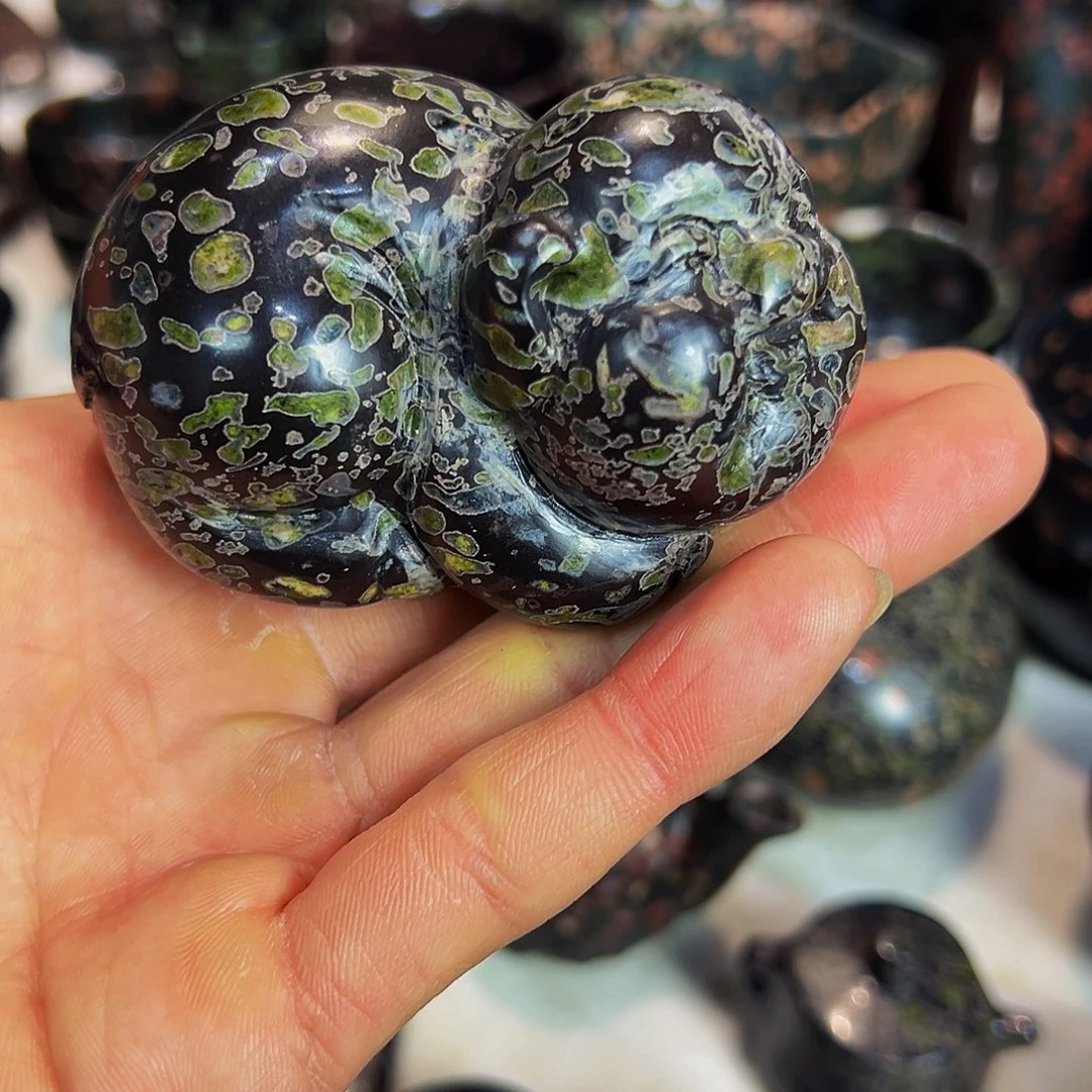 梅花玉鱼缸石茶周边微瑕不退不换