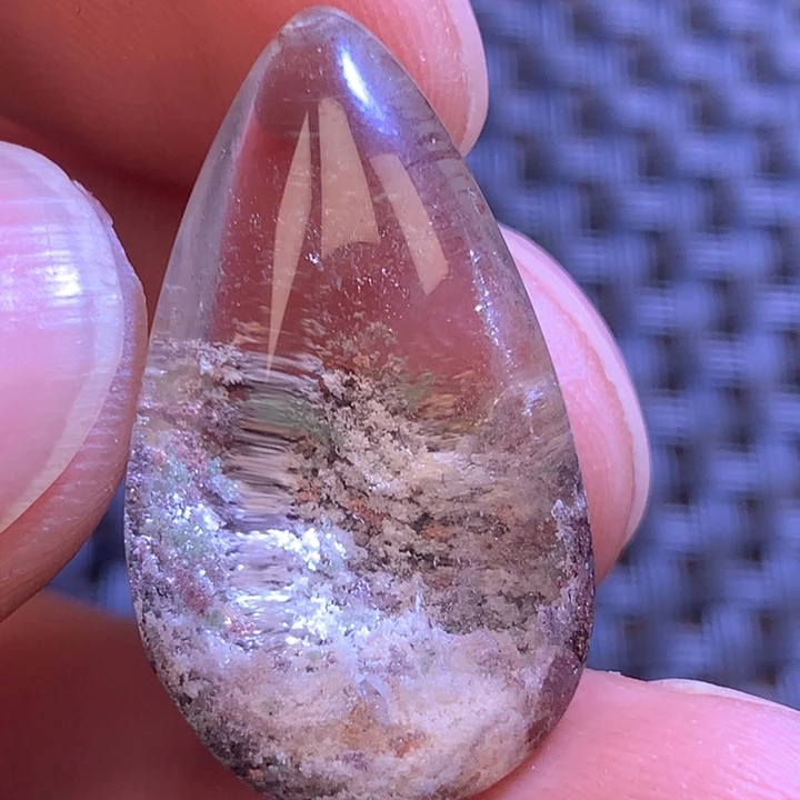 水晶吊坠(不含链)未镶嵌玲****豆