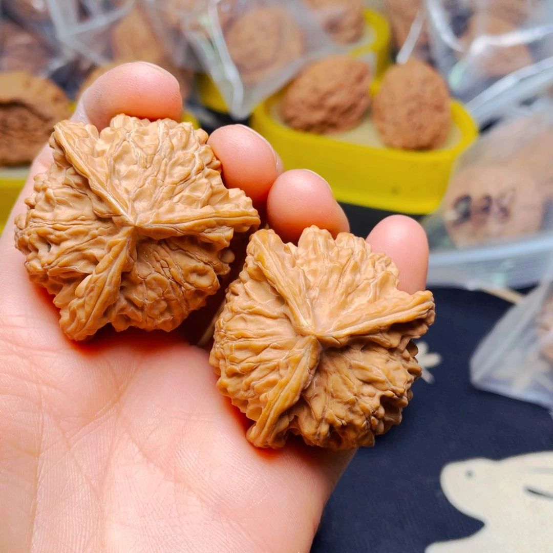 吊坠文玩核桃盘山三愣