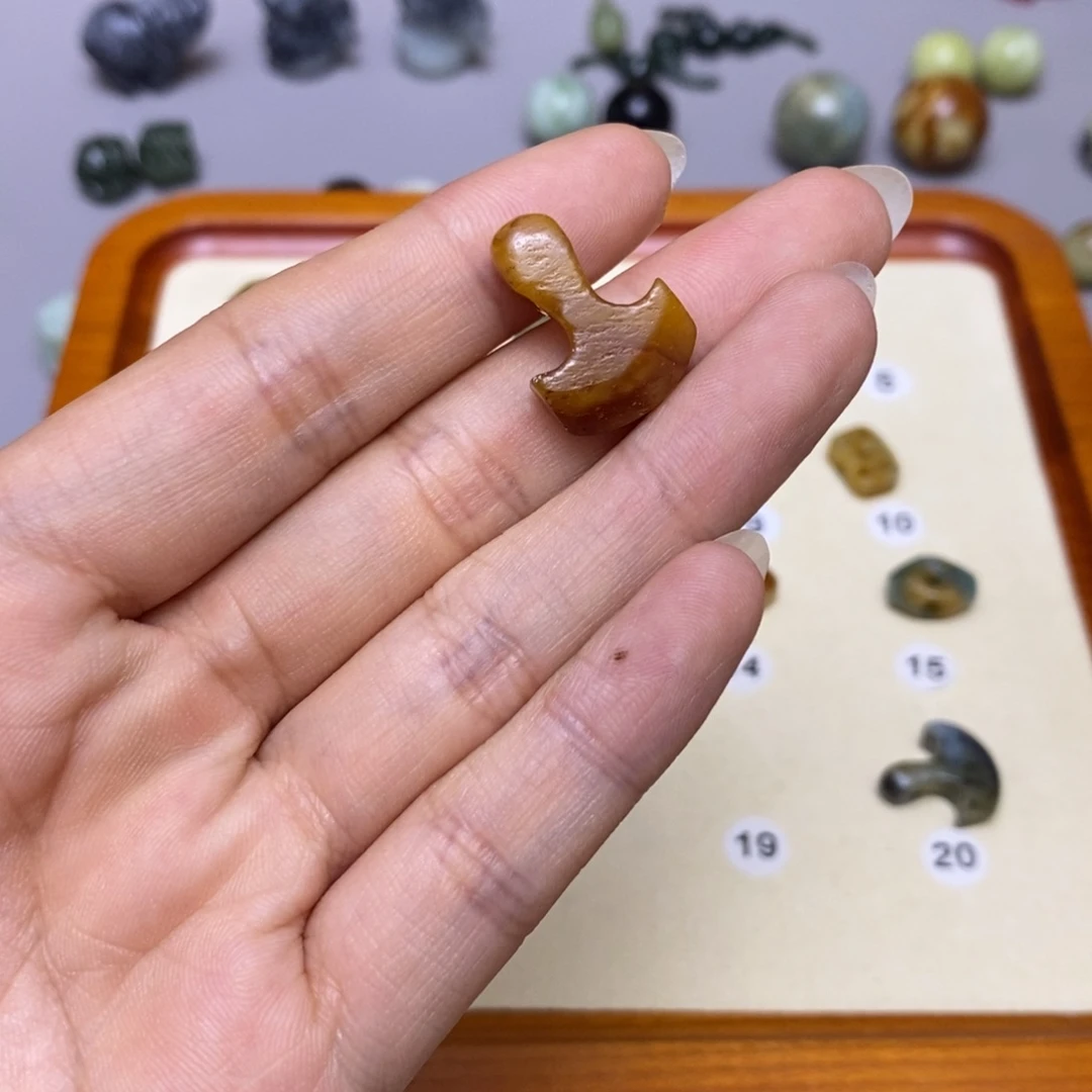 蛇纹石玉合金配饰0**0