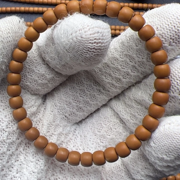 橄榄核手串老挝核尖单圈6.0