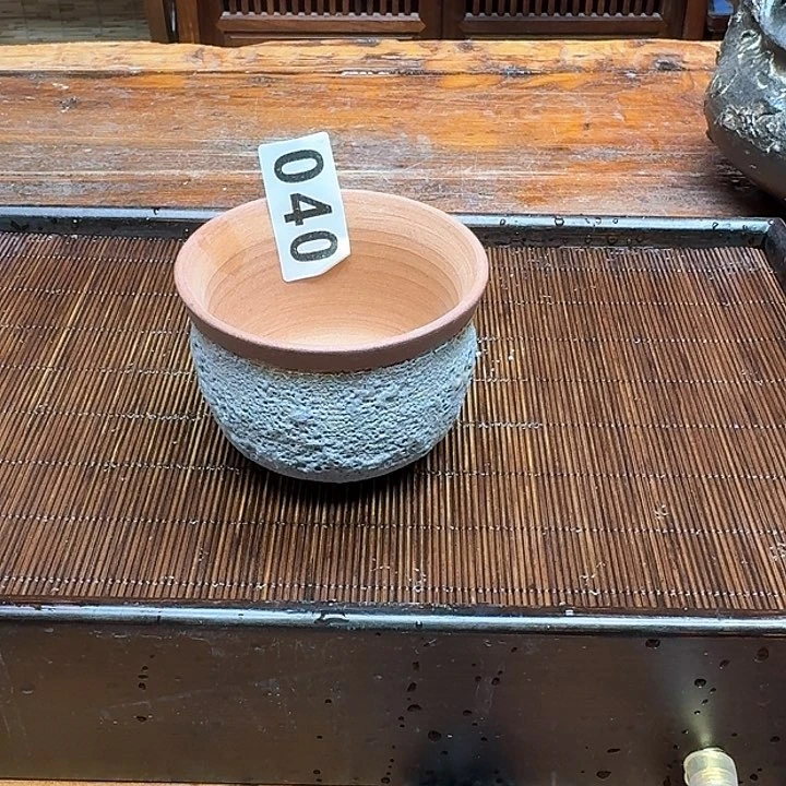 纯手工制作粗陶茶具