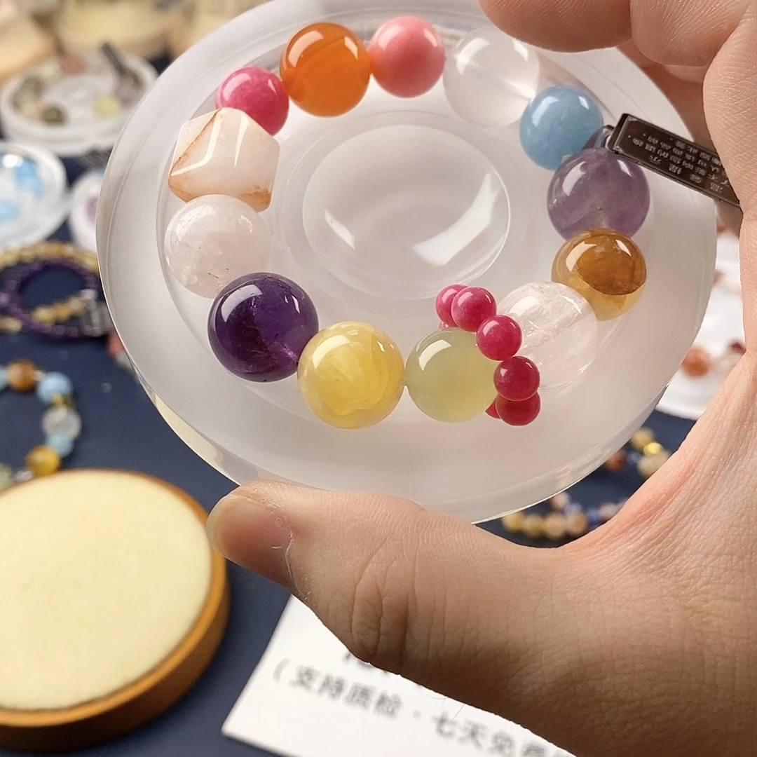 银S925镶嵌手链水晶
