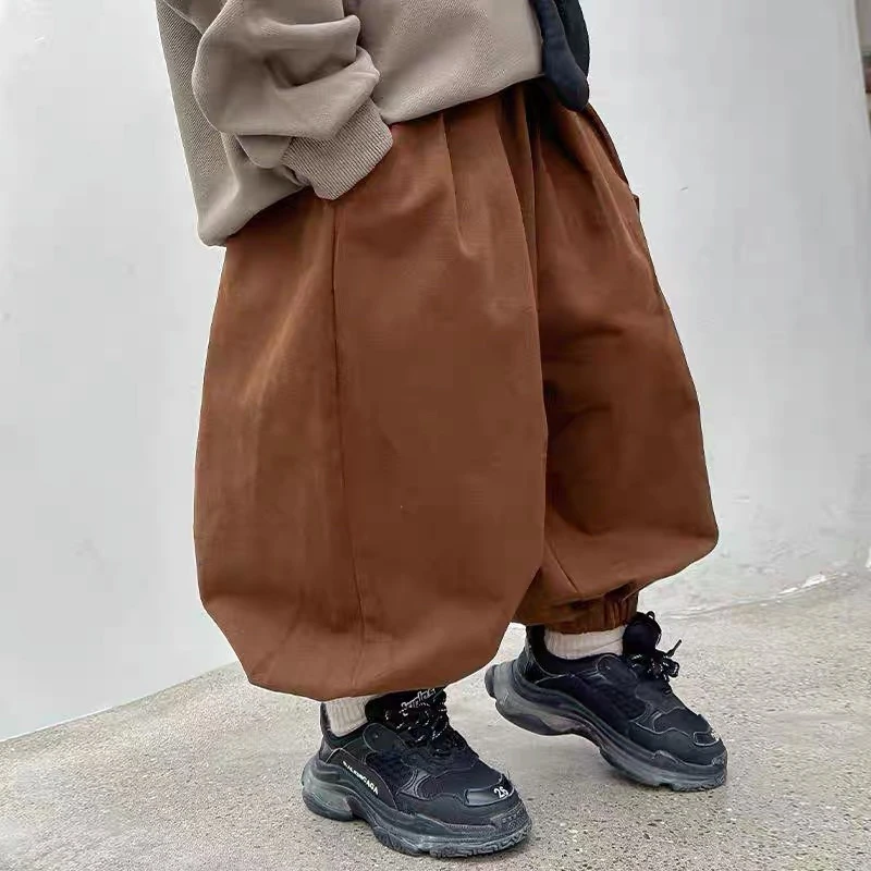 967韩系棉布裤灯笼裤男女童休闲