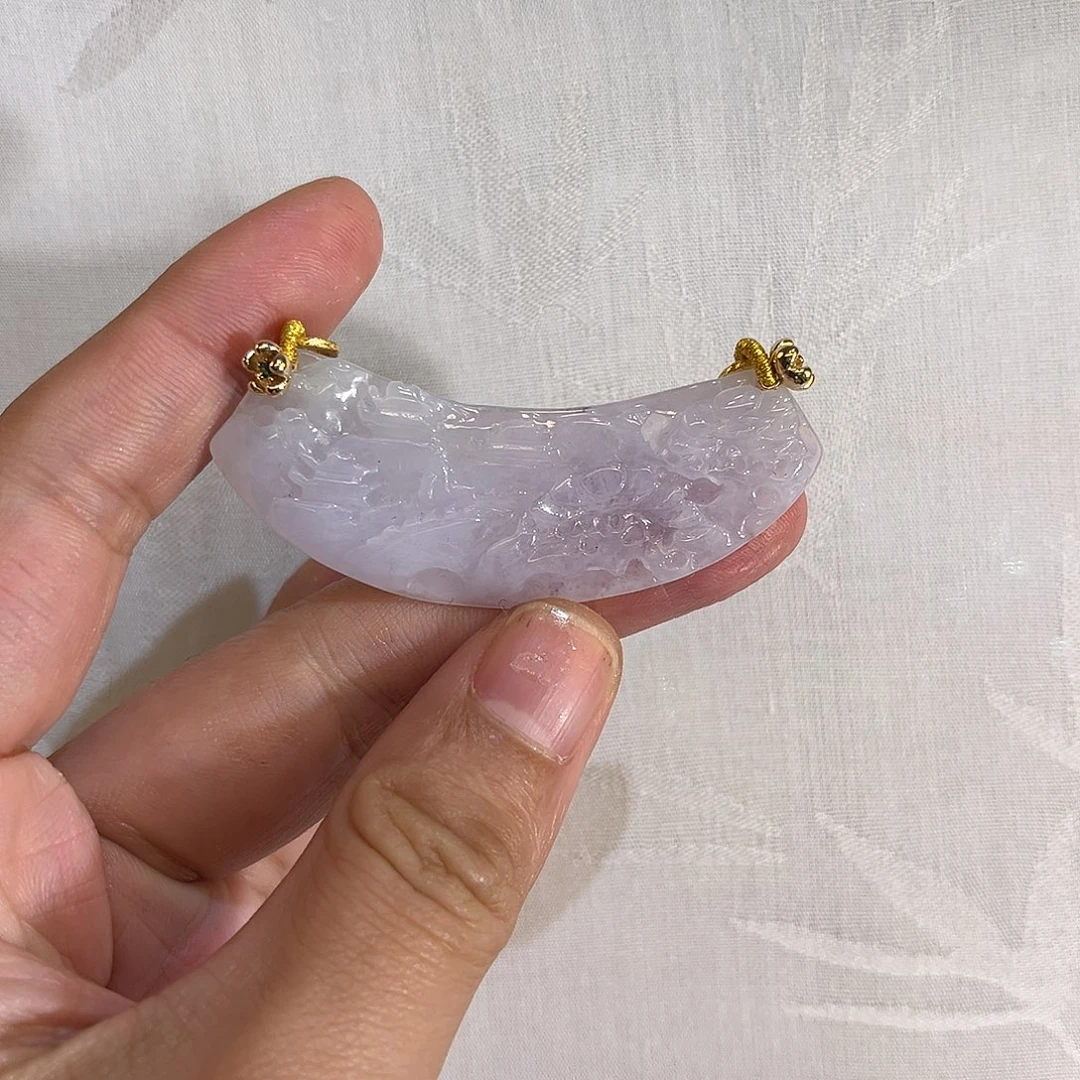 翡翠合金吊坠(赠链)