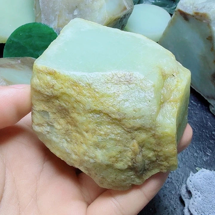 哇***哦未镶嵌和田玉（糖玉）珠宝奇石