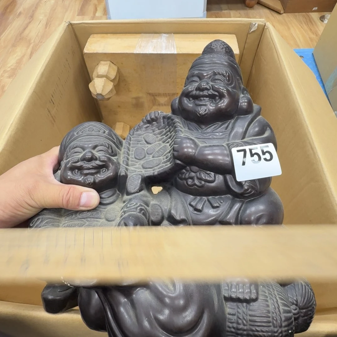 瓷片工艺品摆件瓷器摆件正能量