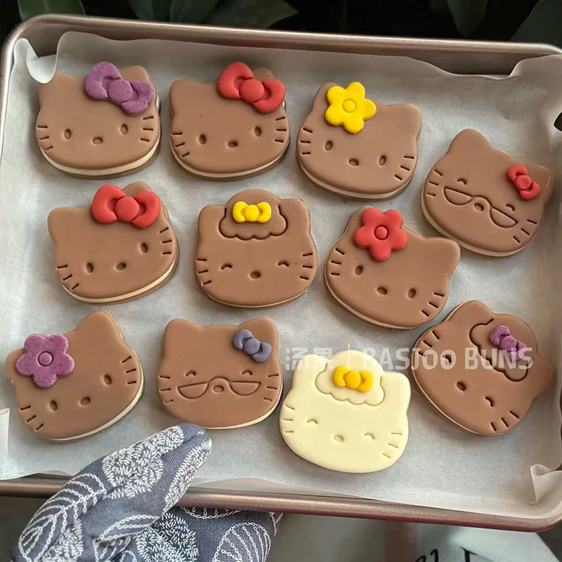 汤果老师 卡通可爱小猫模具面食饼干模具通用烘焙宝宝辅食