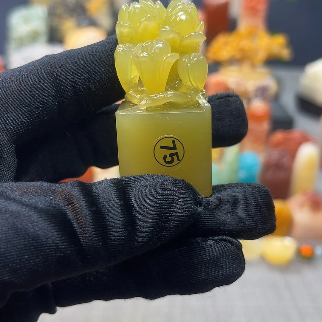 寿山石印石包邮包刻75