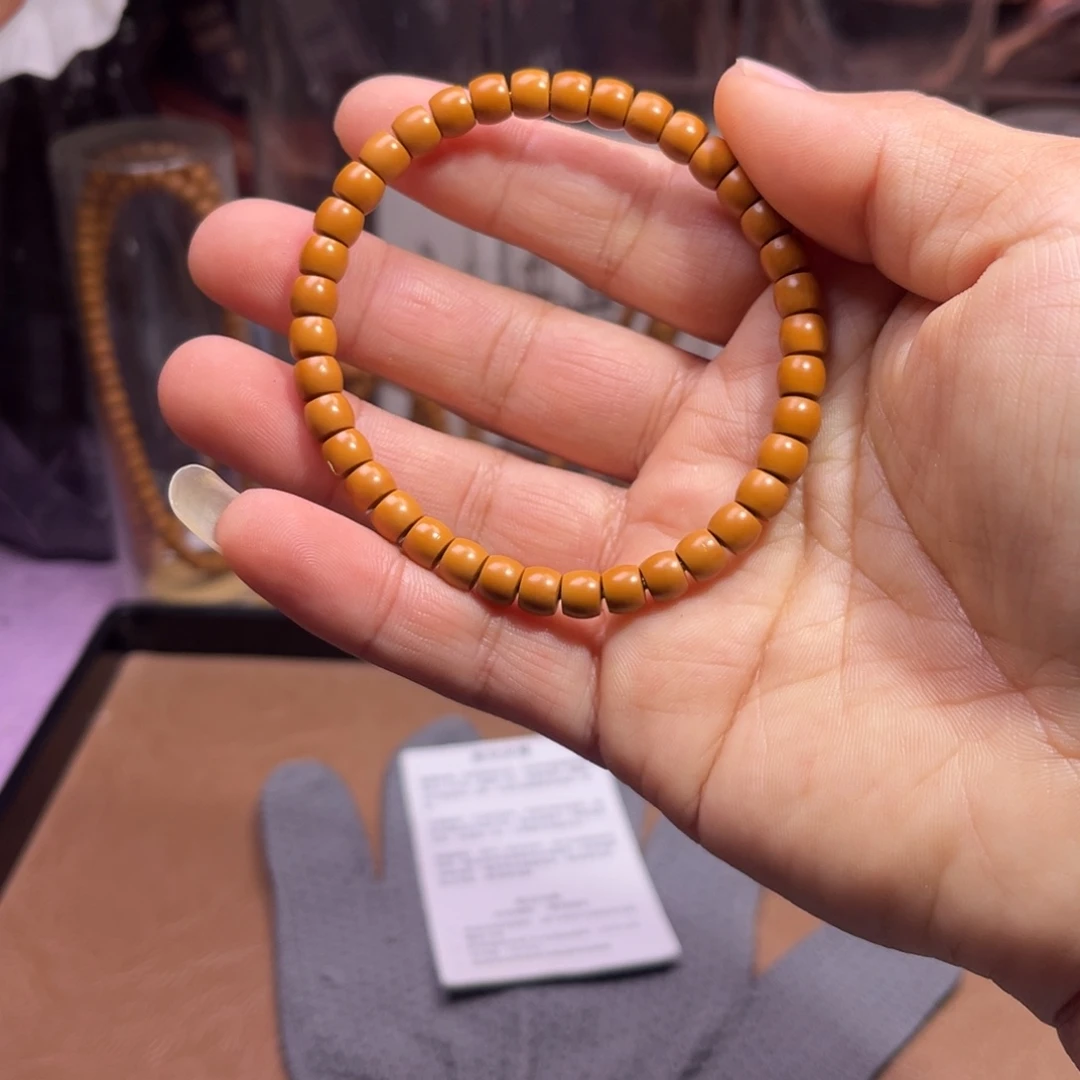 橄榄核手串/手链核尖@@6.1单圈