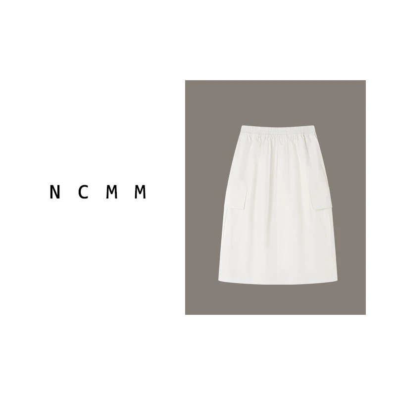 NCMM匠音夫妇「半夏」长度刚刚好颜色刚刚好的半裙 C-8089