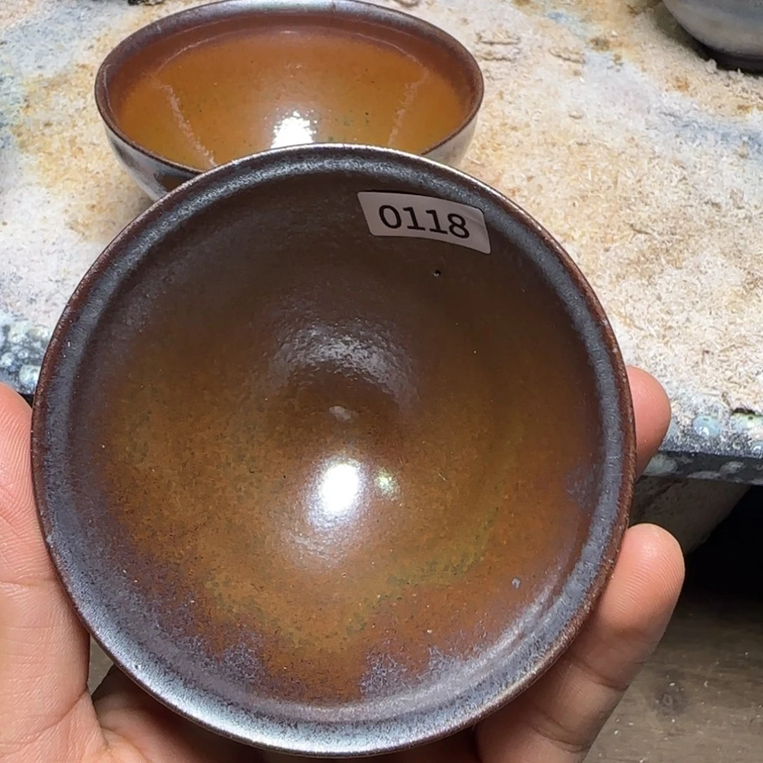 美***茶茶盏柴烧建盏闪购链接118