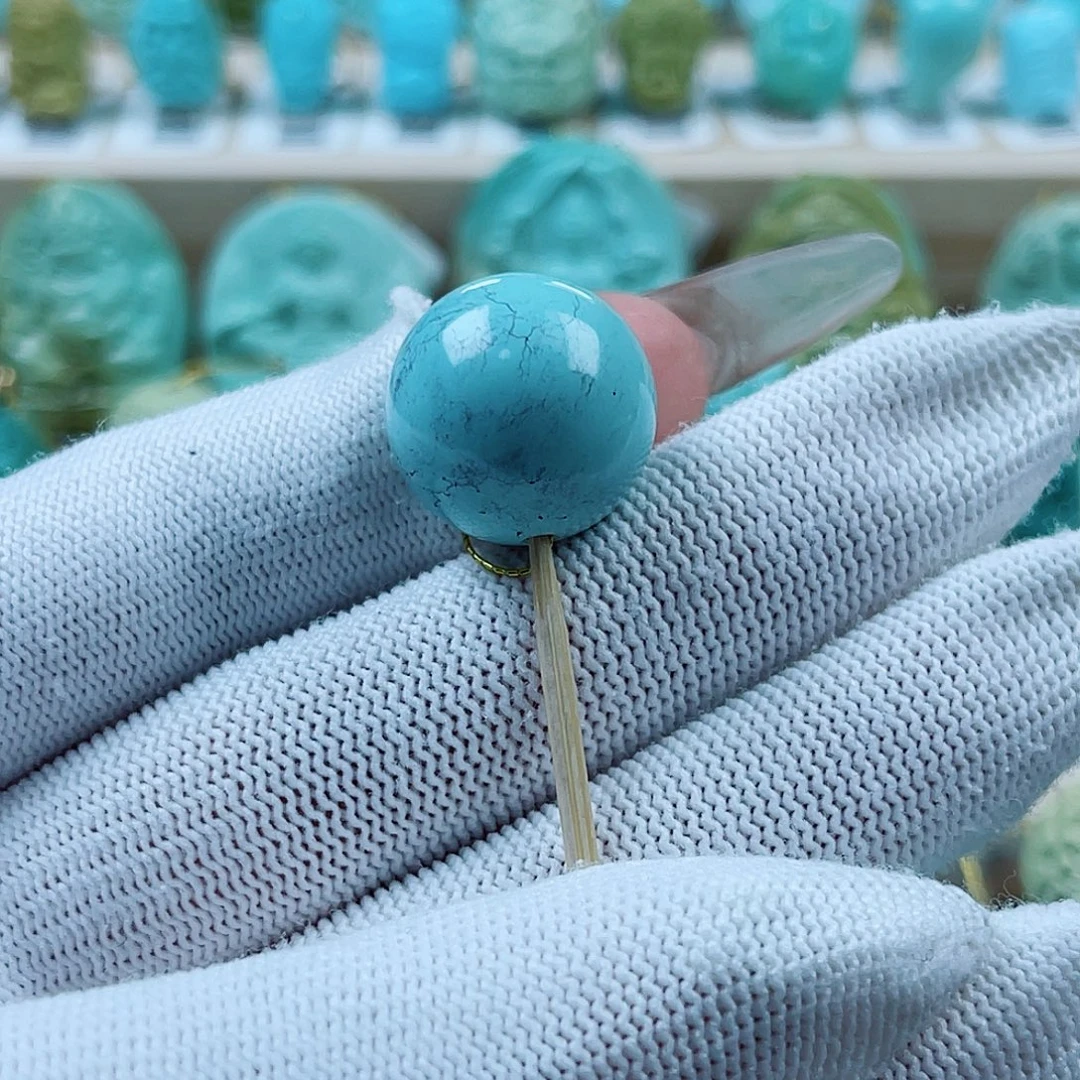 绿松石未镶嵌珠宝奇石18m