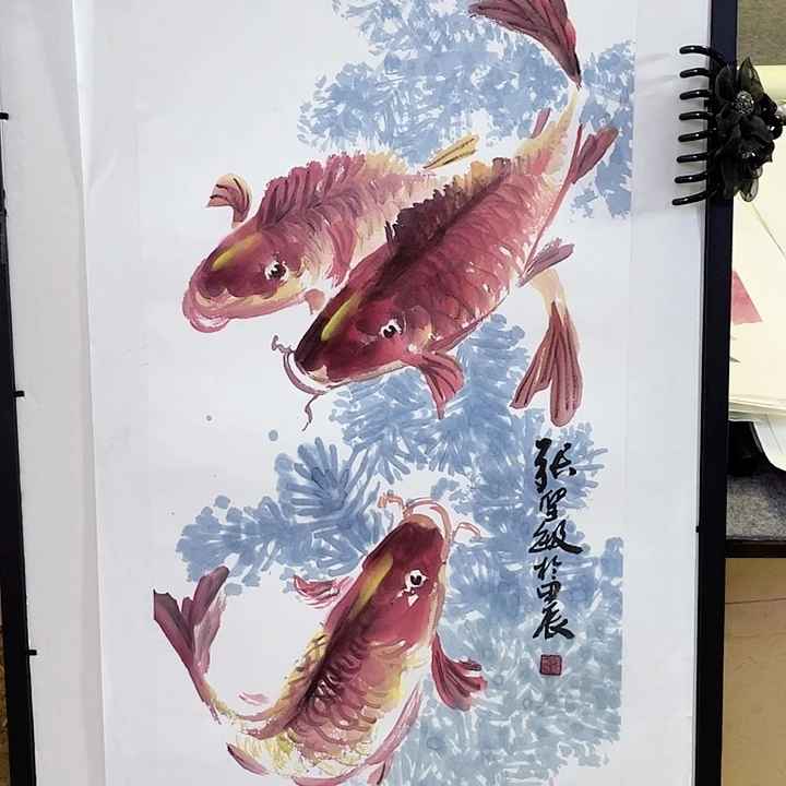 国画张圣敏先生纯手绘作品