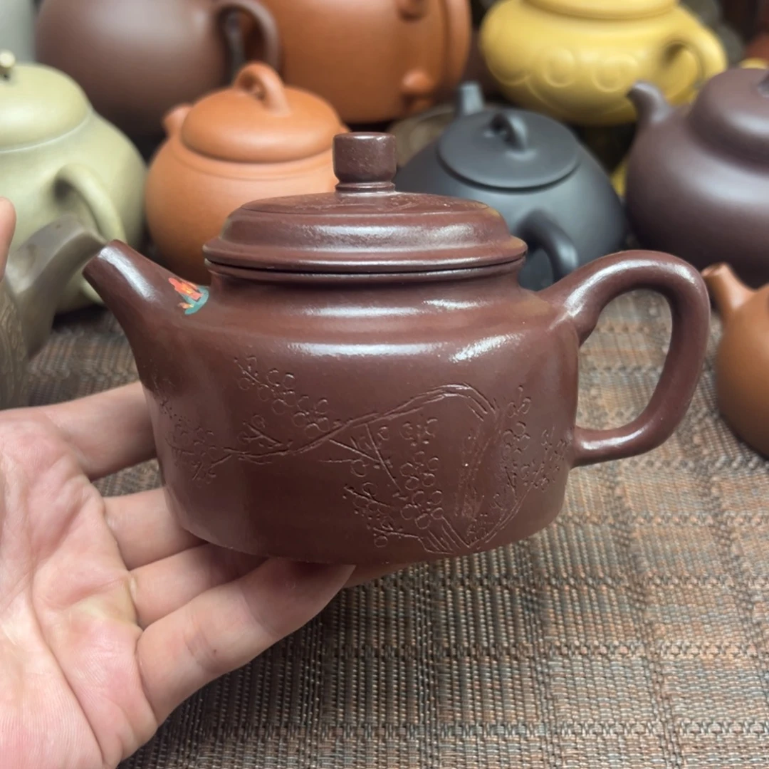 紫砂茶壶宜兴原矿紫砂壶230毫升容量