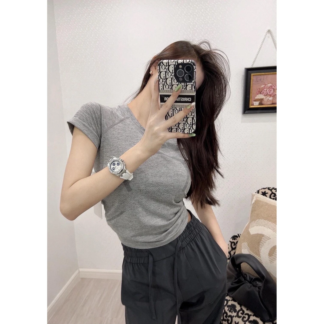 圆领短袖【Lulu Epoch】Swif Tech 女士运动短袖T恤 2.0--CZX