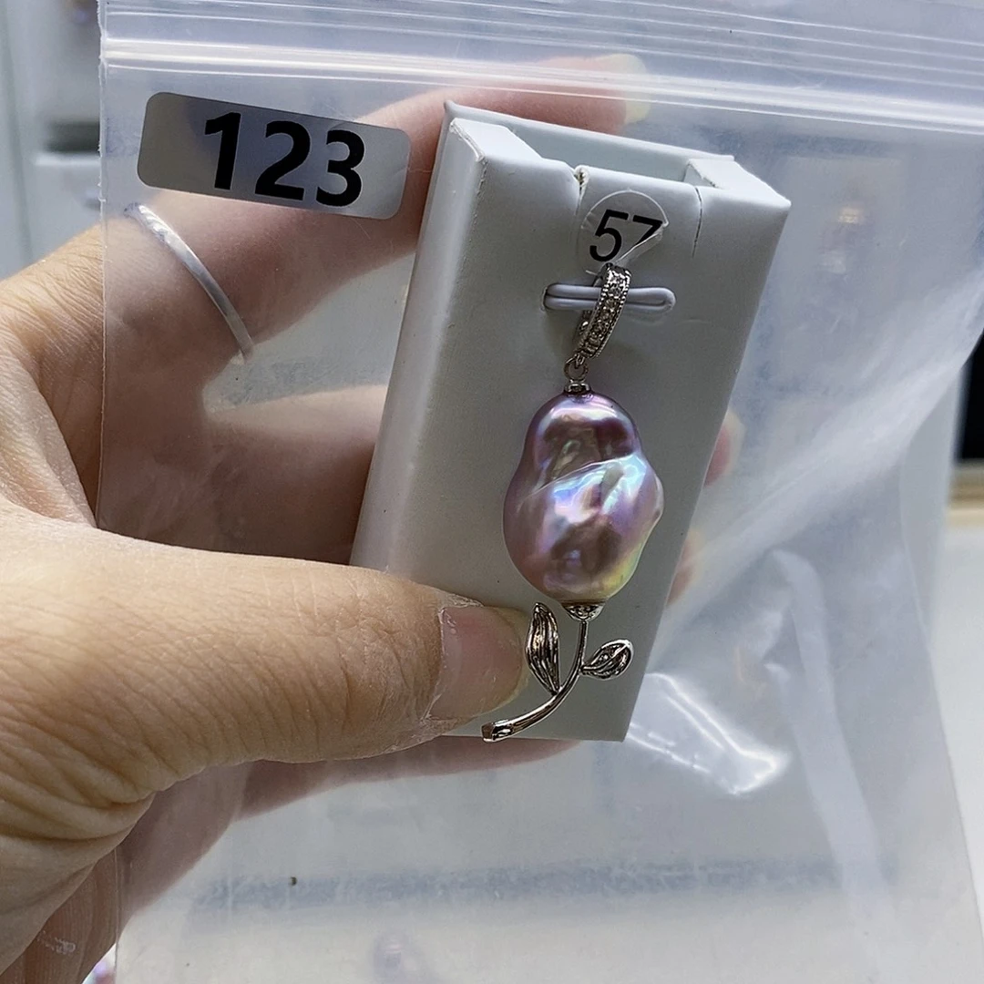 颈饰合金淡水珍珠