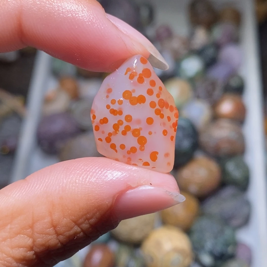 未镶嵌玛瑙/玉髓珠宝半成品