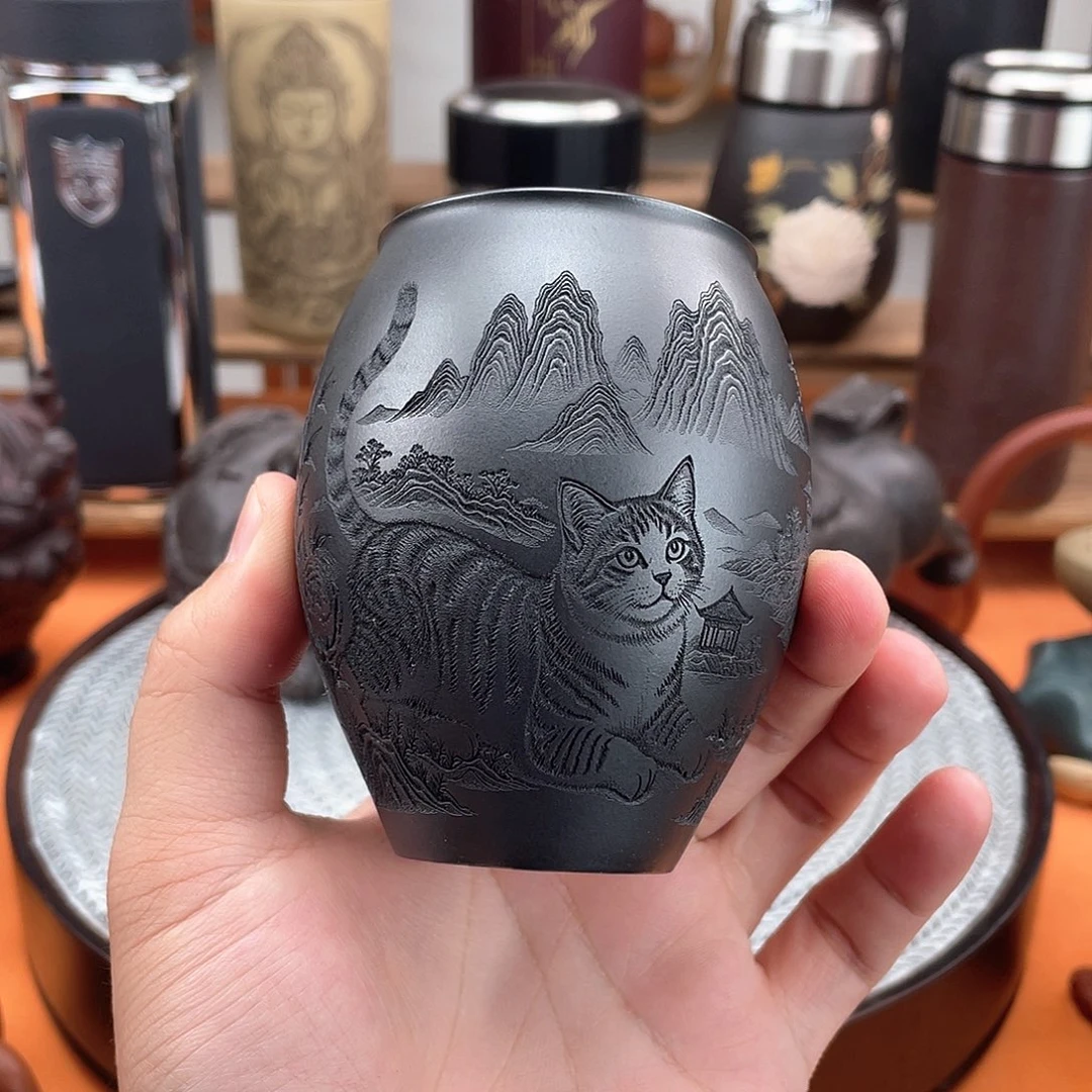 茶杯紫砂高档紫砂茶具套装